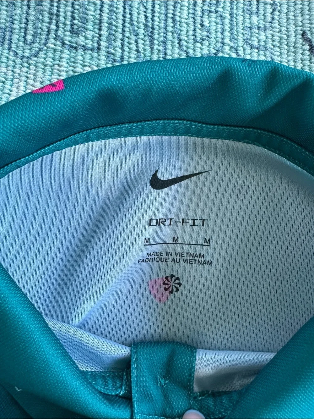 Nike Girls' Short-Sleeve Polo Shirt Bundle 2 - Teal and Aqua